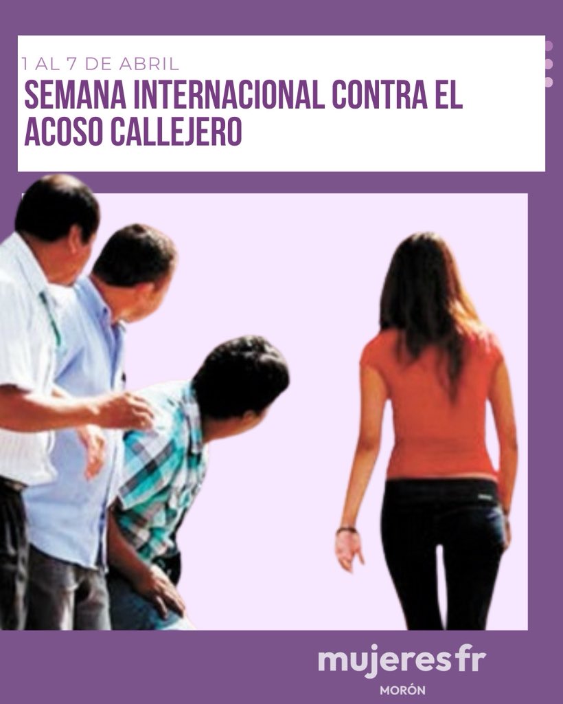 MujeresFRMoron's tweet photo. El acoso callejero no es una exageración, ni algo que siempre pasó, es una forma de violencia de género que muchas veces se naturaliza desde la infancia y adolescencia.
Tenemos derecho a caminar en el espacio público libremente y sin miedo. https://t.co/Nc3Un3q09F