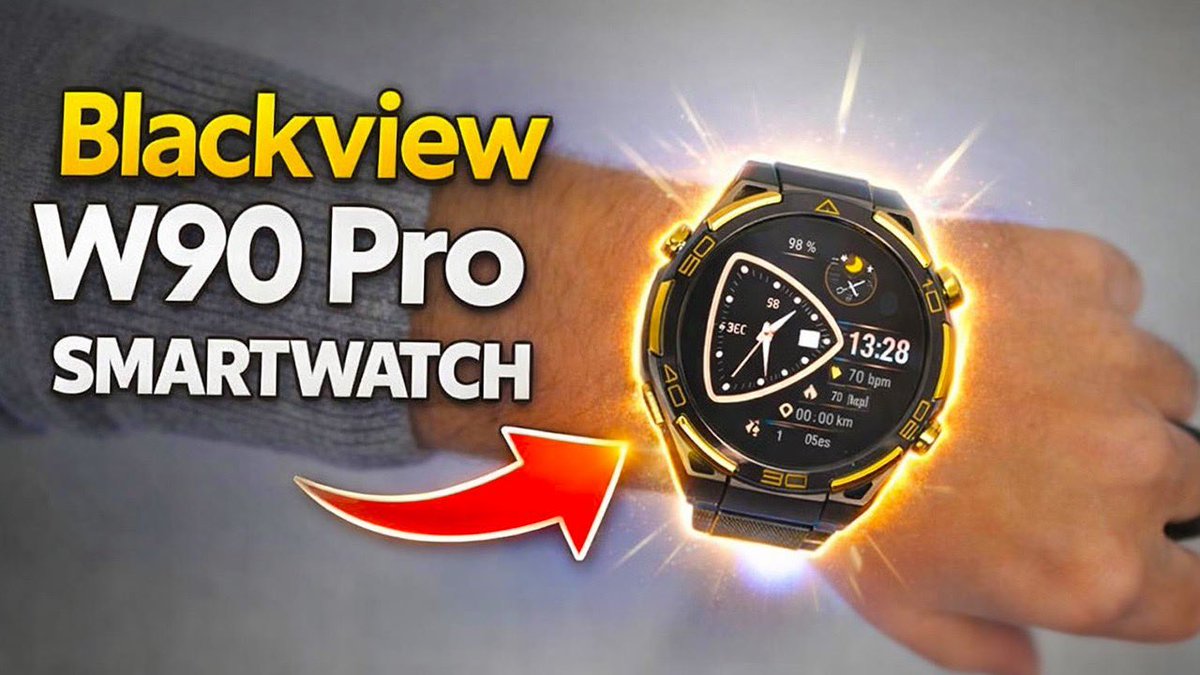 TubersFunFam's tweet image. Blackview W90 Pro Smartwatch Review  - The Battery Beast You’ll Actually Want to Wear!

@BlackviewPhone 

.
.
.
.
#blackview #w90pro #smartwatch #tubersfunfam #tubers_funfam #tech #review 

youtu.be/sBxOo1MkWzw