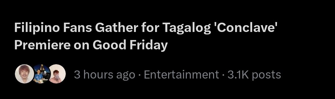 Pasyonclave! 🌿 tweet media