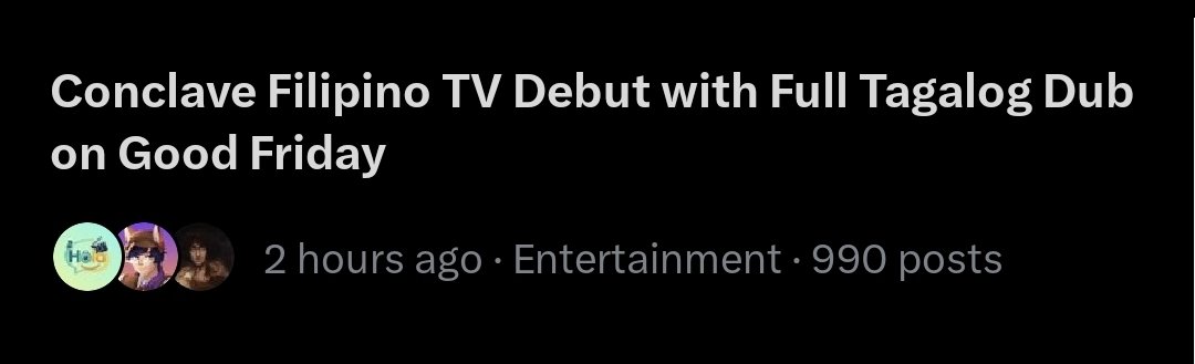 Pasyonclave! 🌿 tweet media