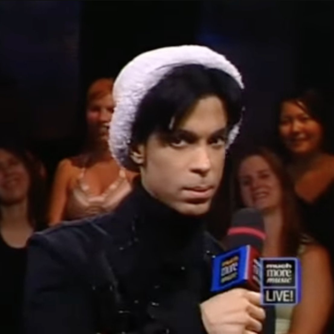 TMATSPodcast's tweet image. A viewer of MuchMoreMusic Live! in 2004 asked Prince what his version of “real music” was and Prince told him to buy a concert ticket #Prince #Interview #Performance #Live