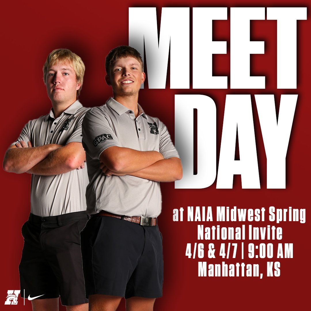 ❗️IT'S MEET DAY❗️
Our men's team heads out to Colbert Hills in Manhattan, KS for the two-day Midwest National Invite!
Lineup:
Henry Kosmicki
Max Nielsen
Ryker Dunkley
Blake Eddy
📊: hastingsbroncos.com/links/14ir3w
#GDTBAB