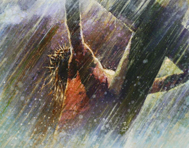 JeanineElsholz's tweet photo. "At the ninth hour, or about three in the afternoon, a loud voice, surpassing the most anguished cry of physical suffering issued from the central cross, rending the dreadful darkness.

It was the voice of Christ: "My God, my God, why hast thou forsaken me?"

What mind of man can fathom the significance of that awful cry? 

It seems, that in addition to the fearful suffering incident to crucifixion, the agony of Gethsemane had recurred, intensifying beyond human power to endure.

In that bittersweet hour the dying Christ was alone, alone in most terrible reality. That the supreme sacrifice of the Son might be consummated in all its fulness, the Father seems to have withdrawn the support of His immediate Presence, leaving to the Savior of men the GLORY of COMPLETE VICTORY over the forces of sin and death.

Fully realizing that He was no longer forsaken, but that His atoning sacrifice had been accepted by the Father, and that His mission in the flesh had been carried to glorious consummation, He exclaimed in a loud voice of HOLY TRIUMPH: "It is finished."

In reverence, resignation, and relief, He addressed the Father saying: "Father, into thy hands I commend my spirit." He bowed His head, and voluntarily gave up His life.

Jesus Christ was dead. His life had not been taken from Him except as He had willed to permit.

Sweet and welcome as would have been the relief of death in ANY of the earlier stages of His suffering, from Gethsemane to the cross, He lived until ALL things were accomplished as had been appointed.

In the latter days the voice of the Lord Jesus has been heard affirming the actuality of His suffering and death, and the ETERNAL PURPOSE thereby accomplished.

Hear, and heed His words: "For, behold, the Lord your Redeemer suffered death in the flesh; wherefore he suffered the pain of ALL men, that all men might REPENT and COME UNTO HIM." (D&C 18:11)

James E. Talmage
Jesus the Christ, Chapter 35
#SaintsOnX
#HearHim