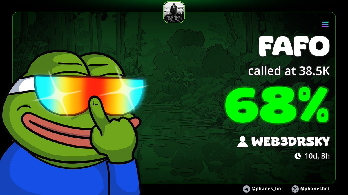 $FAFO DcUwezFD5HaRKupjxw82d91S7fh3Qn7gGagHZNKEbonk