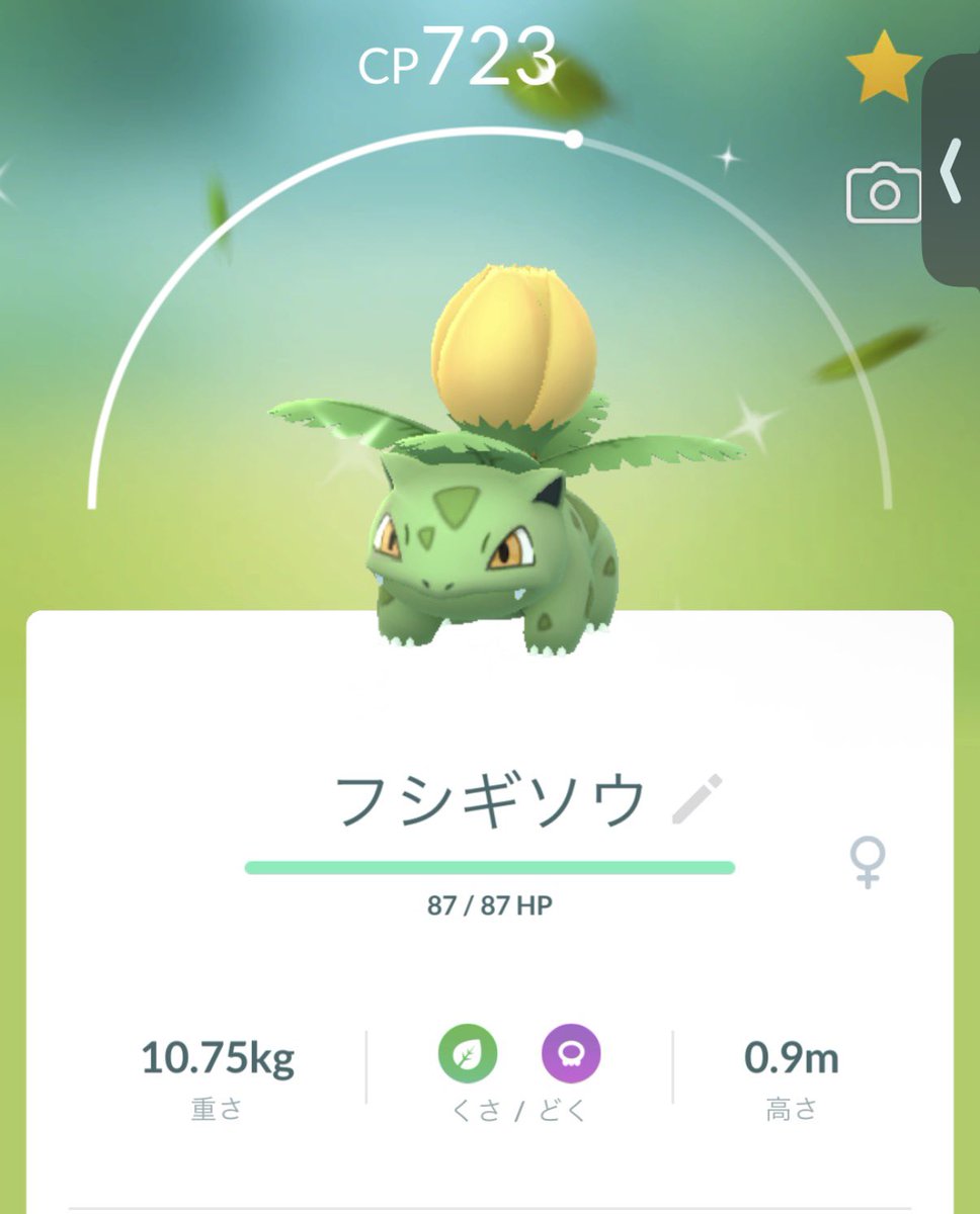 580rk's tweet photo. 全然載せられてなかったパート3
#ポケモンGO 
#ポケモンGO好きと繋がりたい 
#ポケモンGO色違い
#���ツベイ
#ミツハニー
#フシギソウ https://t.co/G1hLr7cDDS