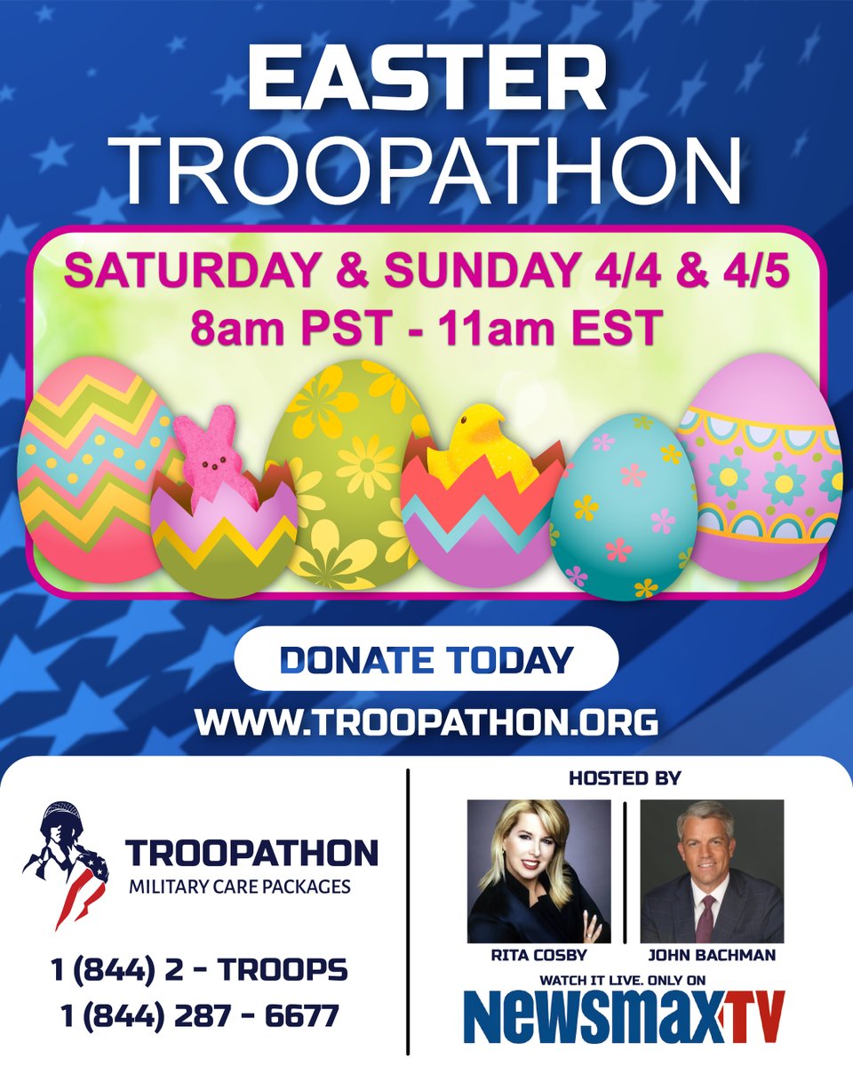 Troopathon tweet media