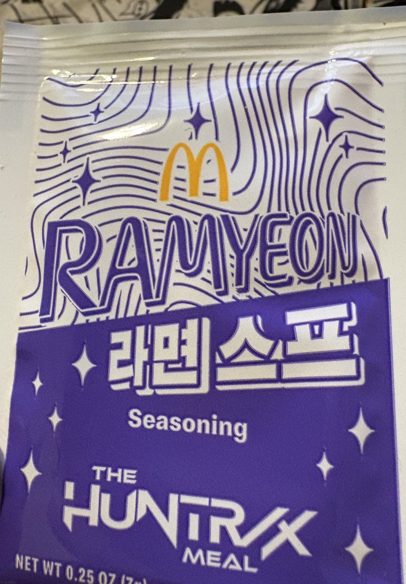 Why did my K-pop Demon slayer Nuggies come with a random pack of Ramen seasoning?