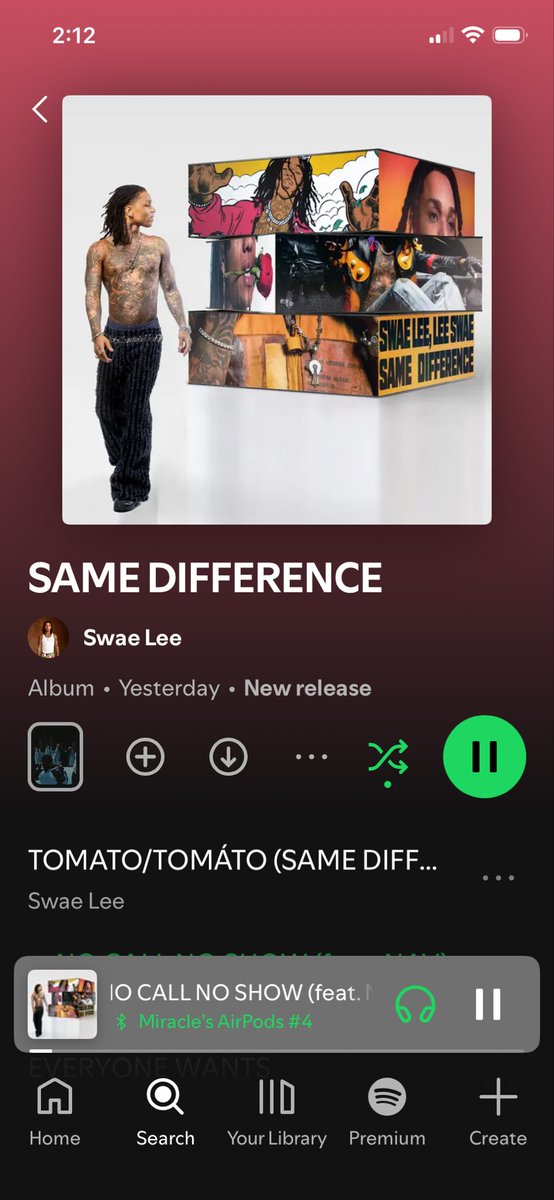 DavePOfficial's tweet photo. #SameDifference @SwaeLee 🔥🔥🔥🔥‼️🎸 https://t.co/L5Z7RXUB7g