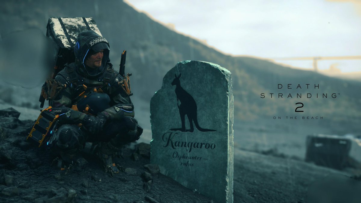 #RIPKANGAROO #deathstranding #deathstranding2onthebeach #AHideoKojimaGame