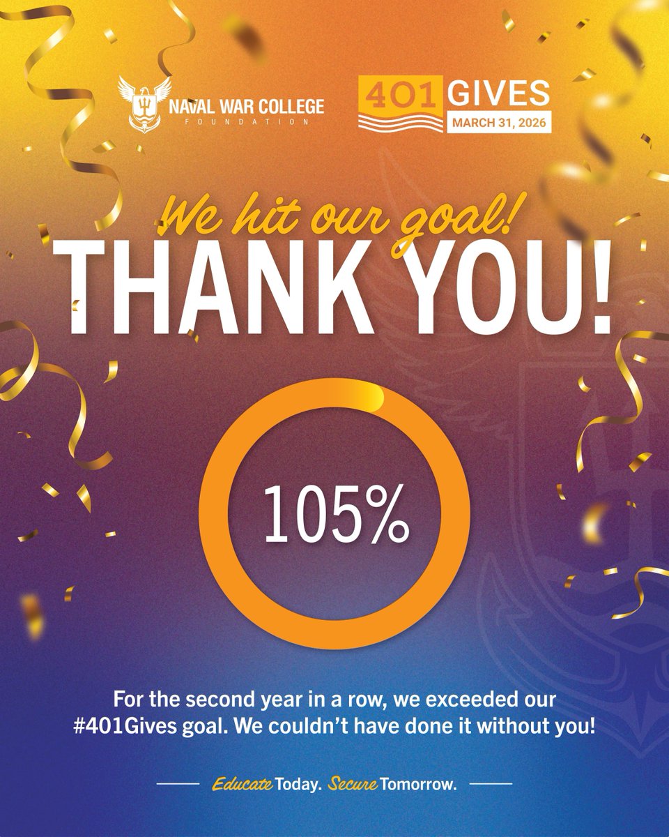 Naval War College Foundation tweet media