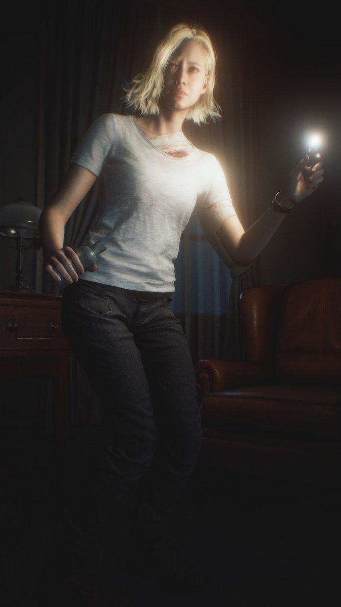 trust_dva's tweet photo. ライター1つ手に入れただけで少し安心できるゲーム！最高！
#PS5 #ThePhotoMode #VirtualPhotography #ResidentEvilRequiem #REBHFun #RE9 https://t.co/f1zK2W7GmP