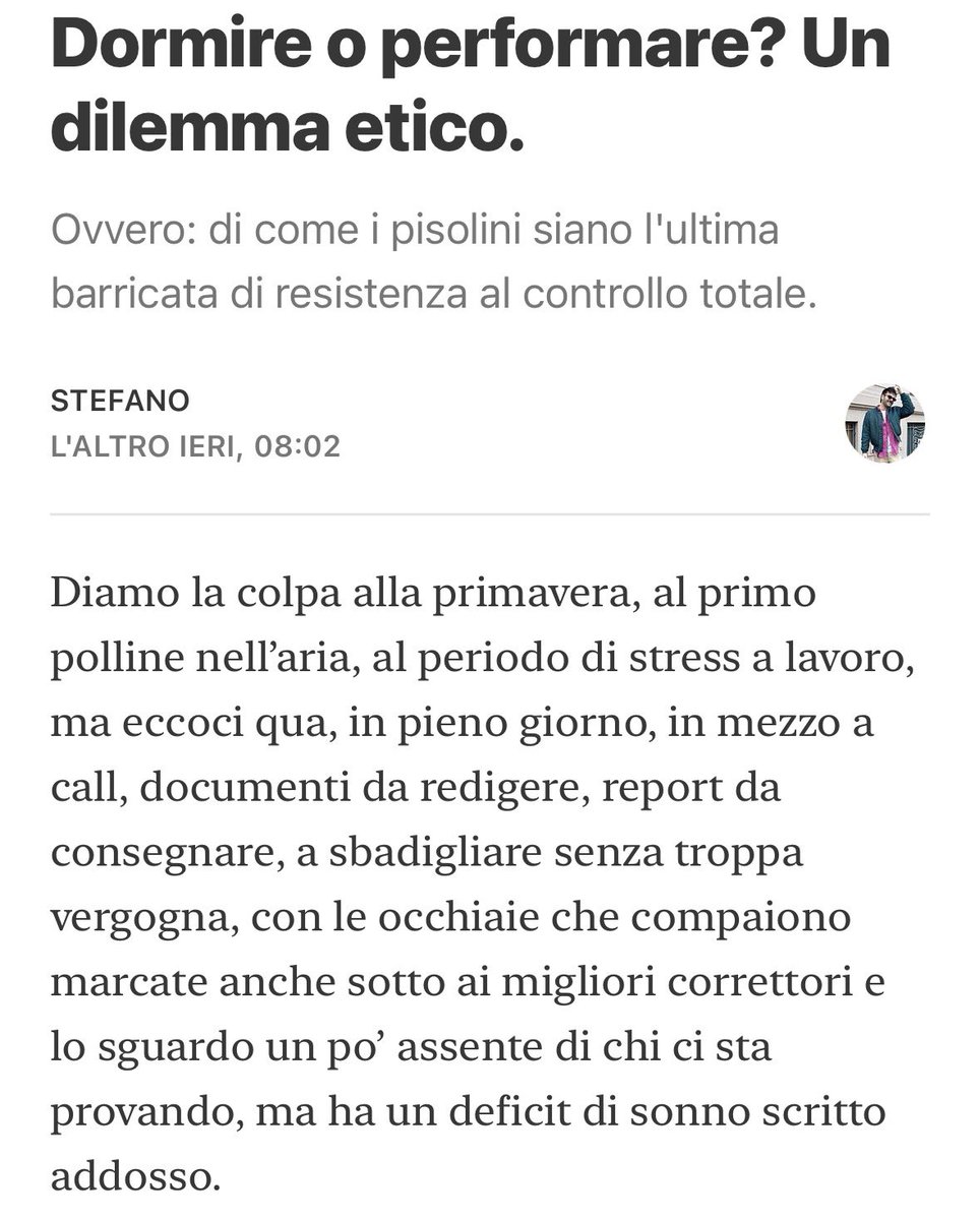 ste_dedalo's tweet photo. Il mio primo Substack - che non andrà da nessuna parte, ma quanto è bello scrivere solo per giocare un po’ con le parole?

https://t.co/FJW0o14EYf https://t.co/Gx7a0Yxsoi