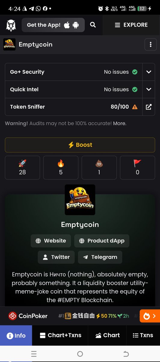 Emptycoin House CTO tweet media