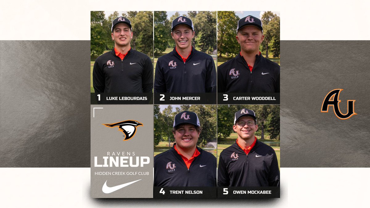 Anderson University Men's Golf tweet media