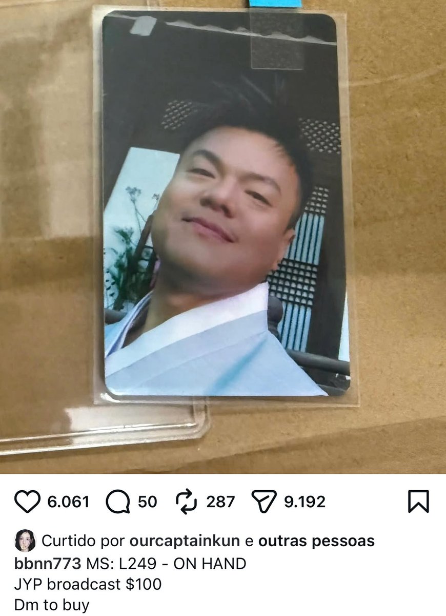 quem quer broadcast do jyp oppa?