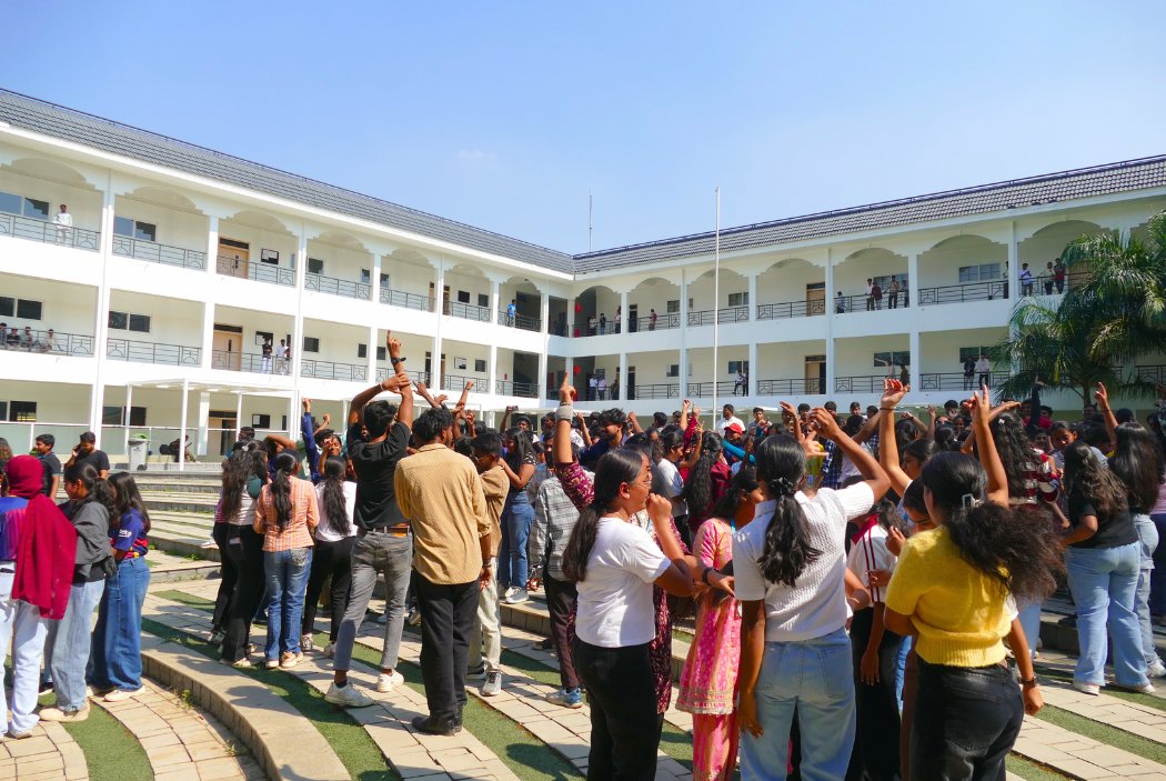 SVCE Autonomous Bengaluru set the stage to grandly welcome the electrifying season of the Indian Premier League 2026!
An unmatched energy with a spectacular flash mob, vibrant dance performances &amp; a symbolic unboxing of IPL 2026.
#SVCEBengaluru #IPL2026 #SVCECulture #FlashMob