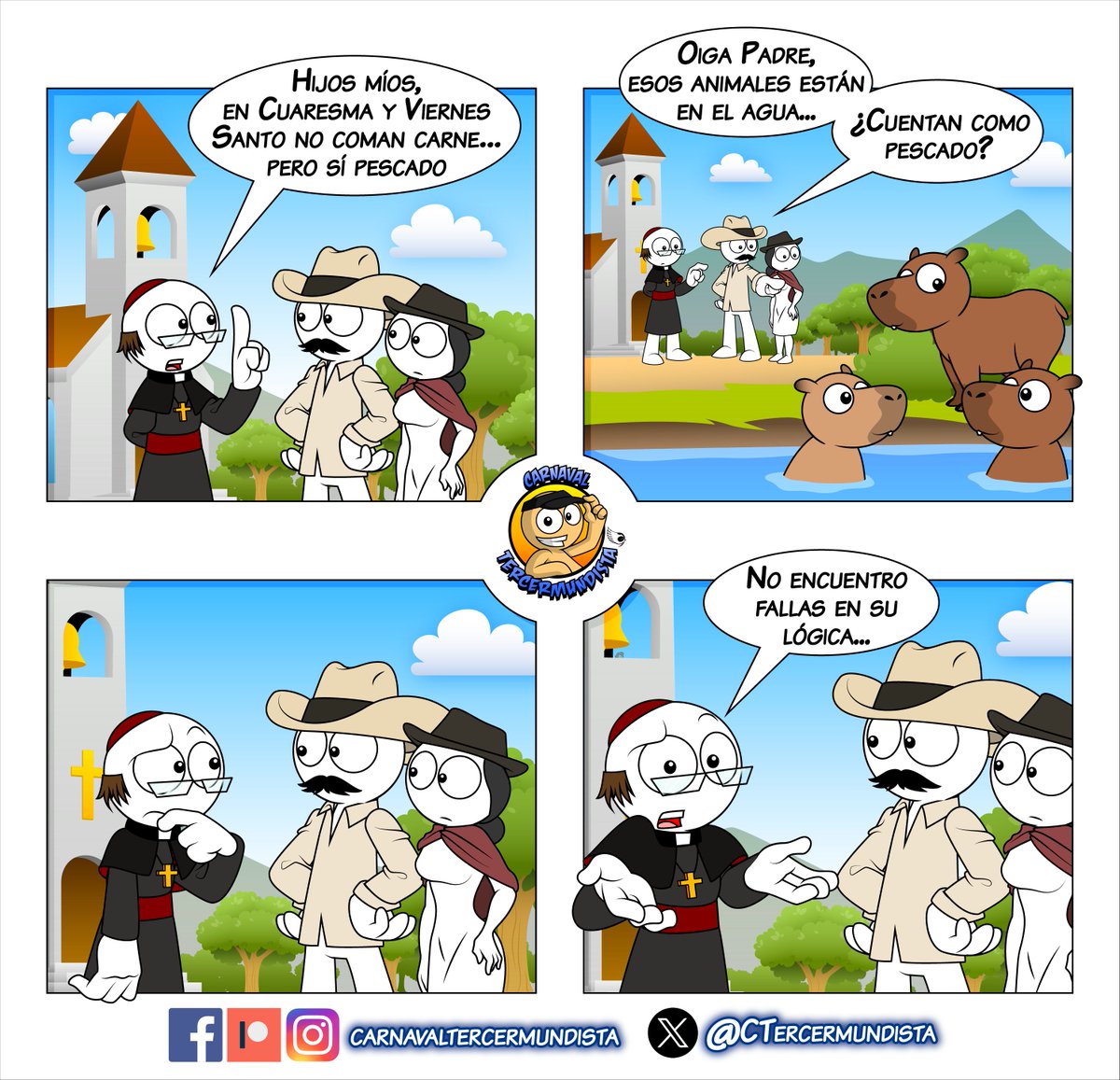 Carnaval Tercermundista tweet media