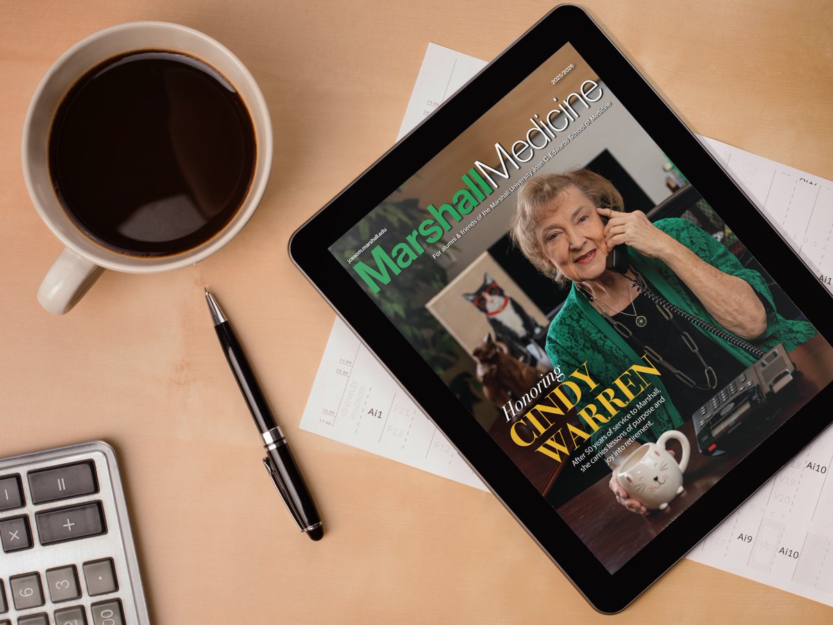 MUSOMWV's tweet photo. Take a look at the newest issue of Marshall Medicine magazine and see what’s happening across our medical community. 🩺📖

From innovative research to alumni highlights and student stories, this issue showcases the moments that make Marshall special.

🗞️ https://t.co/MrBQSGGO8B https://t.co/pHXg5gDBal