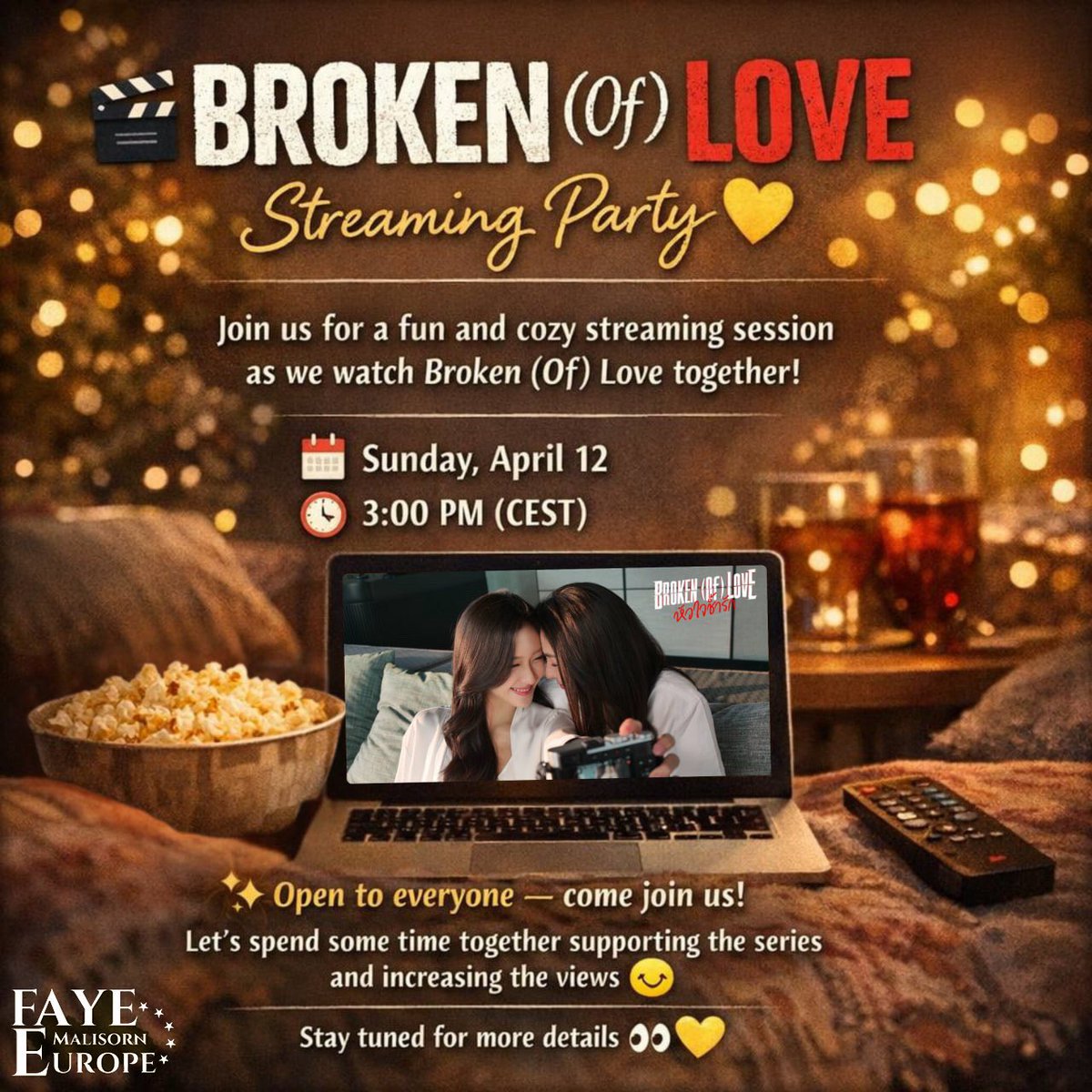 Faye Malisorn Europe Official 🇪🇺 tweet media