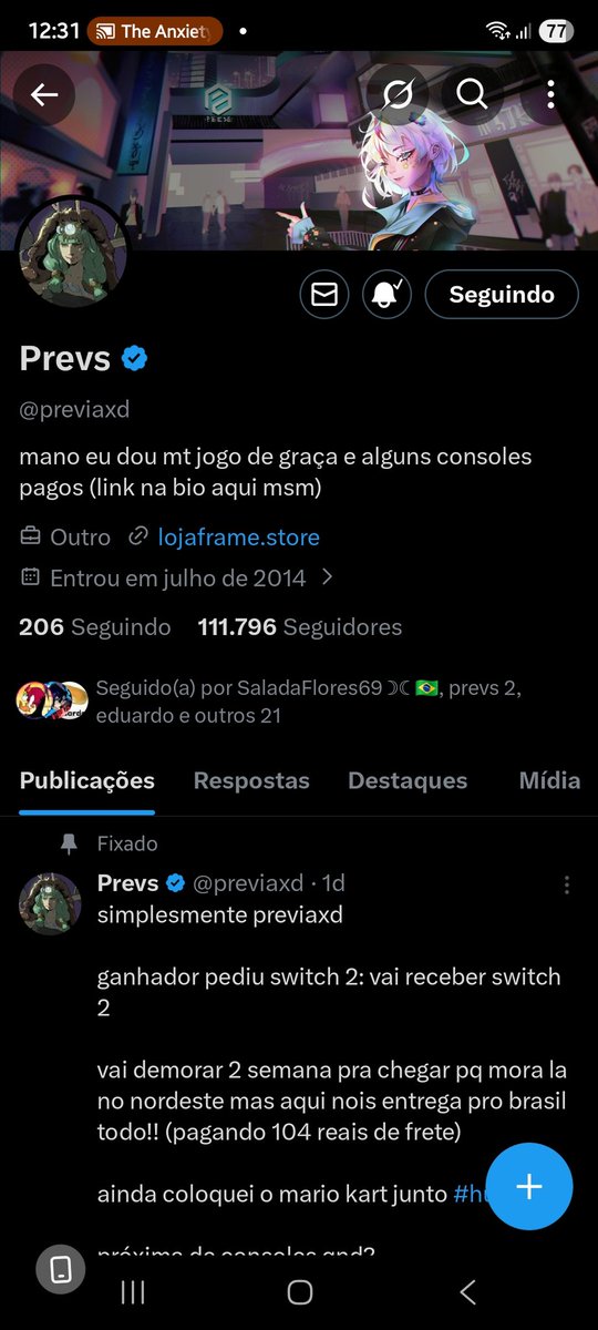 Pancada³ tweet media