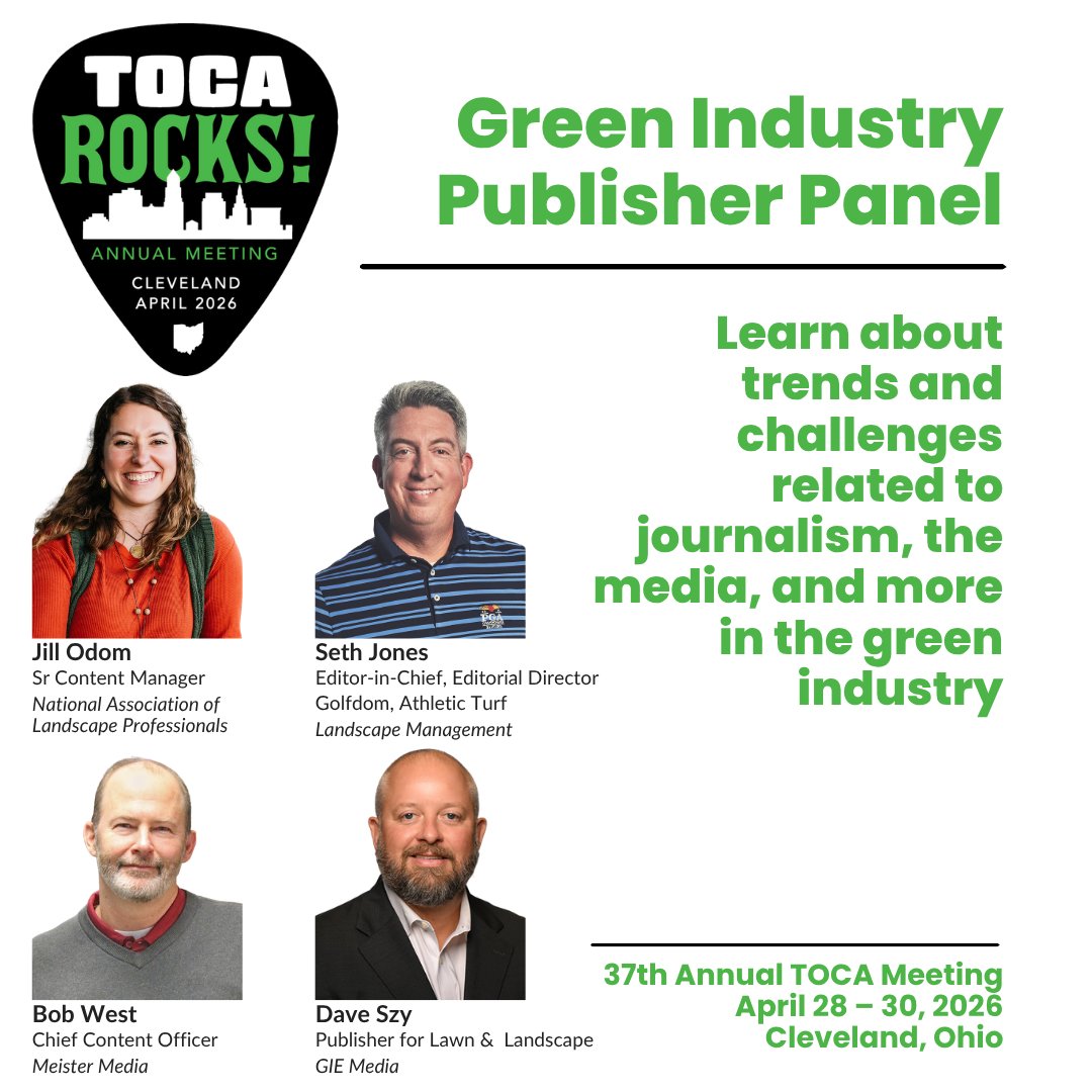 Turf and Ornamental Communicators Association tweet media