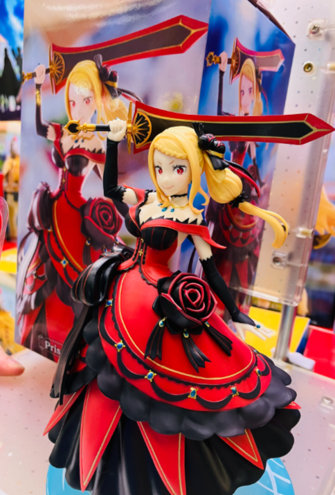 プライズ新景品情報】 王選候補者と騎士フィギュアープリシラ陣営