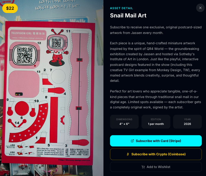 jassendesign's tweet photo. Interested in receiving a Bird Signal #snailmail artwork that hides a small crypto surprise? #postart #blockchain https://t.co/ibrg5pVhIv