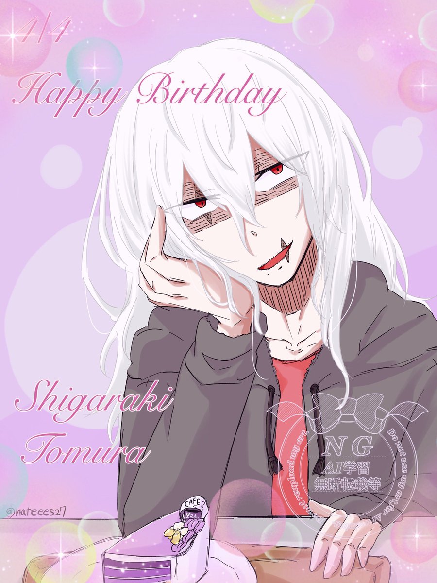 nateees27's tweet photo. 弔くんお誕生日おめでとう🎂🎉🎊🎈💕

#死柄木弔生誕祭2026 
#死柄木弔誕生祭2026 https://t.co/SKTAtwDC8T