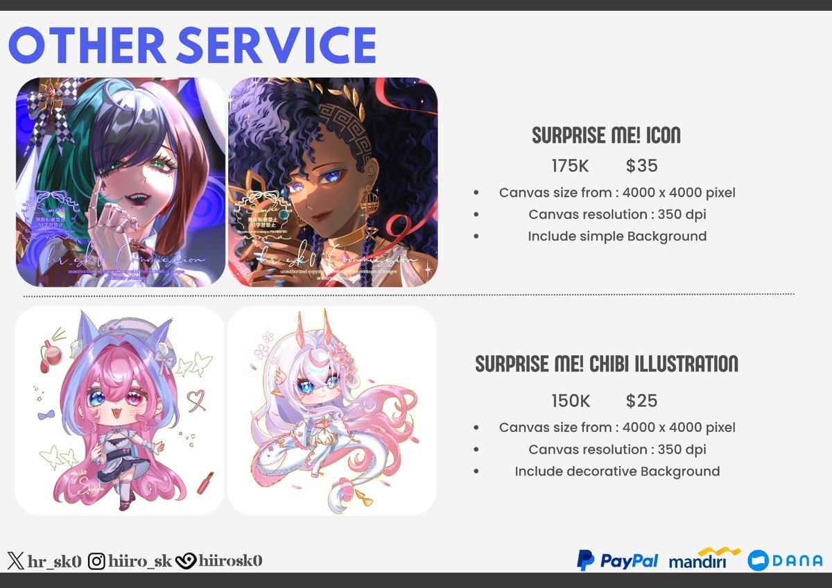 🪼COMMISSION OPEN🪼
[♡ &amp; ↻ are appreciated!]

Accepting both local &amp; international requests.

Feel free to DM for any inquiries!

🔗Vgen: vgen.co/hiirosk0
🔗Carrd: hrsk0-commis.carrd.co

#VgenComm #VgenOpen #artidn #opencommission