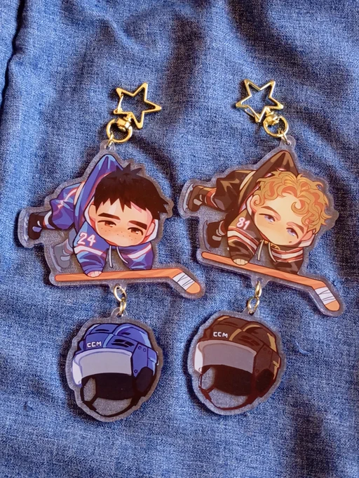 MY HR KEYCHAINS FINALLY ARRIVED!!!!!! tysm for the help!!!! THEY LOOK SO GOOD #vograce #hr