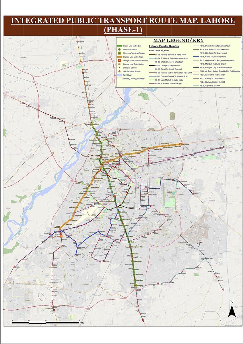 WalkLahore's tweet photo. What do you see here?

I see clear access deserts!! 
Being a public good, public transport isn’t a population dependent issue.

And this is lahore, we can imagine what other cities are like across Punjab @MaryamNSharif 

We need the purple line and brown lines asap! https://t.co/Yq3WZVNpaK