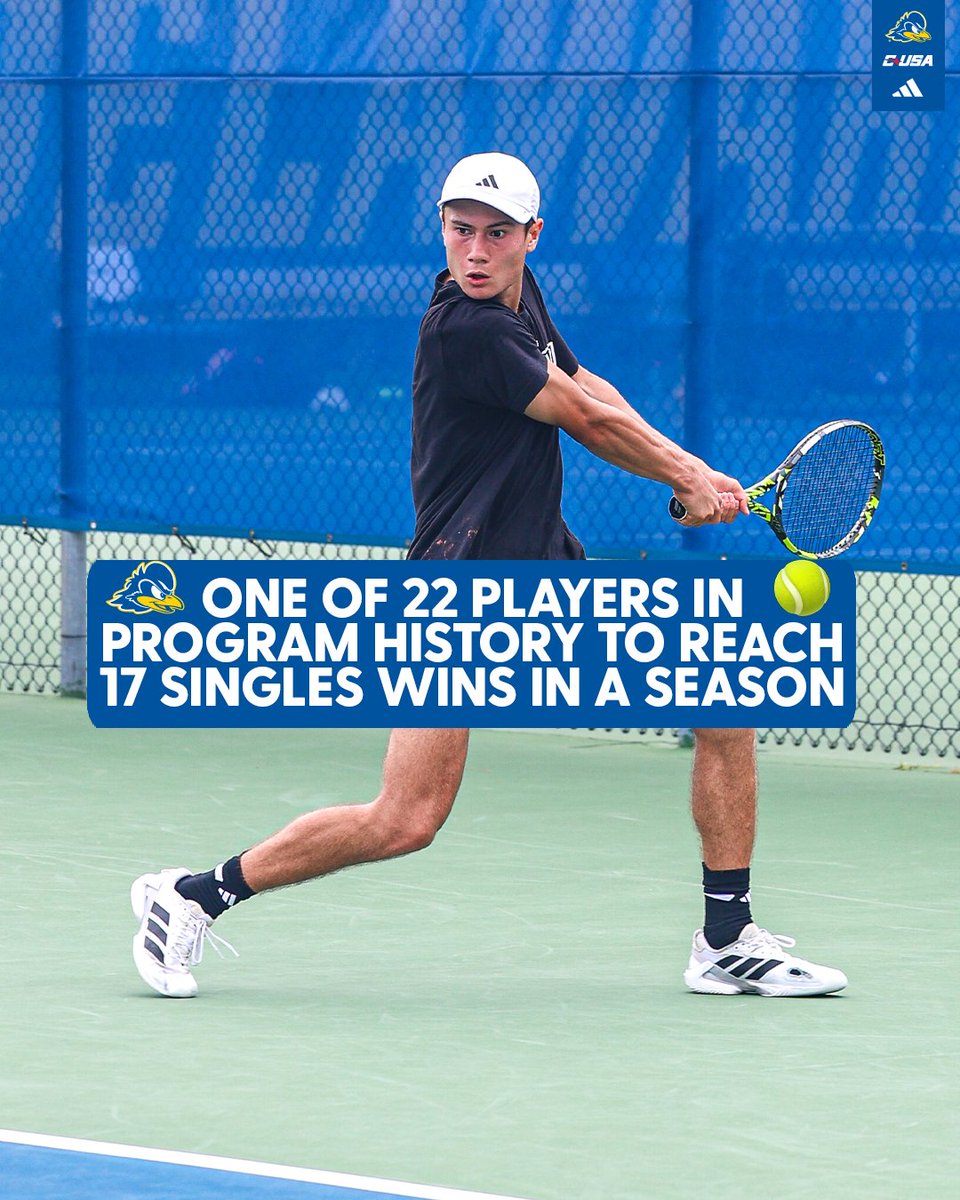 Delaware Men's Tennis tweet media