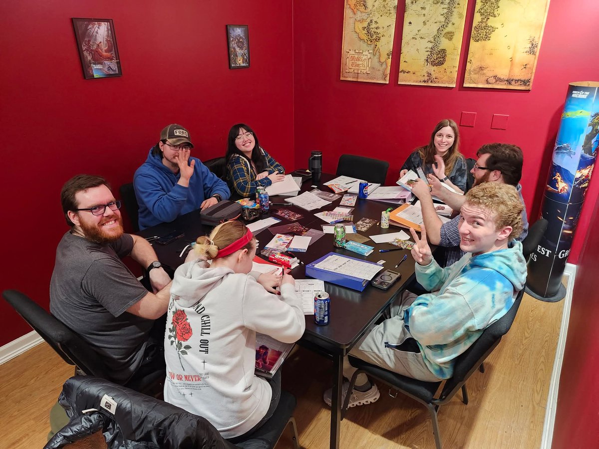 griffonest's tweet photo. Four years ago, on April 1st, GriffoNest Games opened its doors on the Historic Woodstock Square.  Since then, we have had the privilege of meeting so many awesome people and watching our gaming community grow.  We appreciate you all. https://t.co/wXPMVi1NAC