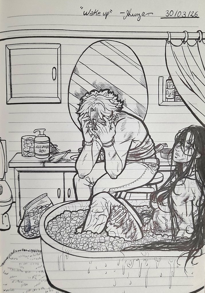 Aluiza_xs's tweet photo. Pra não dizer que nunca posto nada, esse é um dos meus desenhos que eu mais gostei no tradicional
#drawing #artists #ocartist #sketchart https://t.co/ZJlPC06MI2