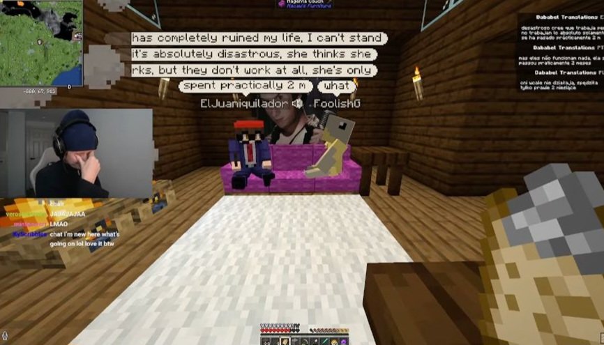 She doesn't get paid enough for this #QSMP2