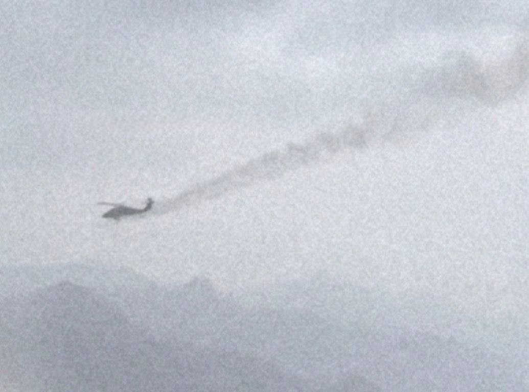 IRANinMumbai's tweet image. Mehr News Agency reports: an Iranian projectile struck a U.S. #helicopter during an operation to search for a downed pilot.

#BreakingNews #Iran #US #War