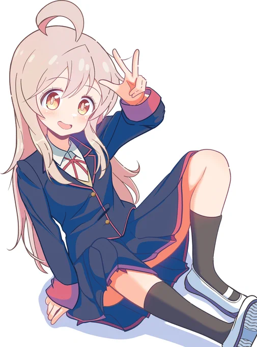 4/4は3/3(女の子の節句)と5/5(男の子の節句)の中間ですのでTSの日!らしいです。というわけでまひろちゃんで(⁠*⁠'⁠ω⁠`⁠*⁠)