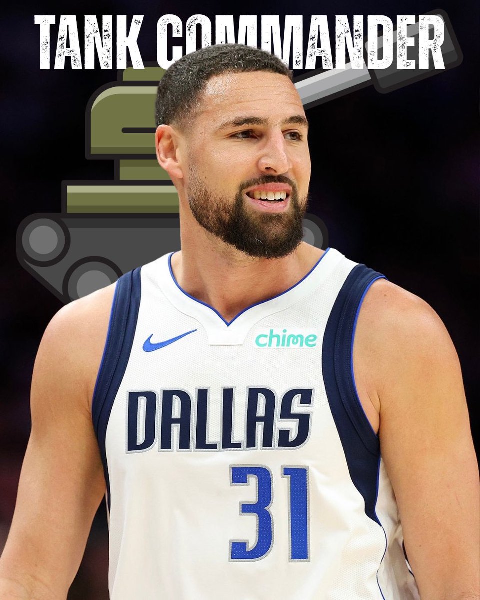 Mavs_FFL's tweet photo. Klay to the Spurs bench who was talking smack to him: “It doesn’t matter. We’re tanking.”

Yeah he’s a Maverick lifer 💀💀💀

#MFFL https://t.co/FlbeXZ08as