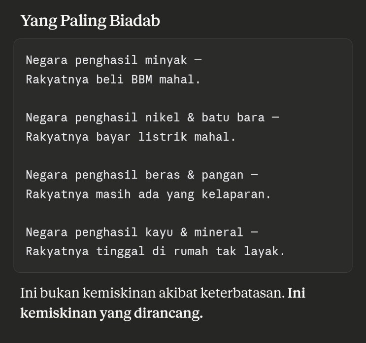 jpairdrop1m's tweet photo. Bahkan AI pun paham dan sadar🙃 https://t.co/IyGNE7odgk