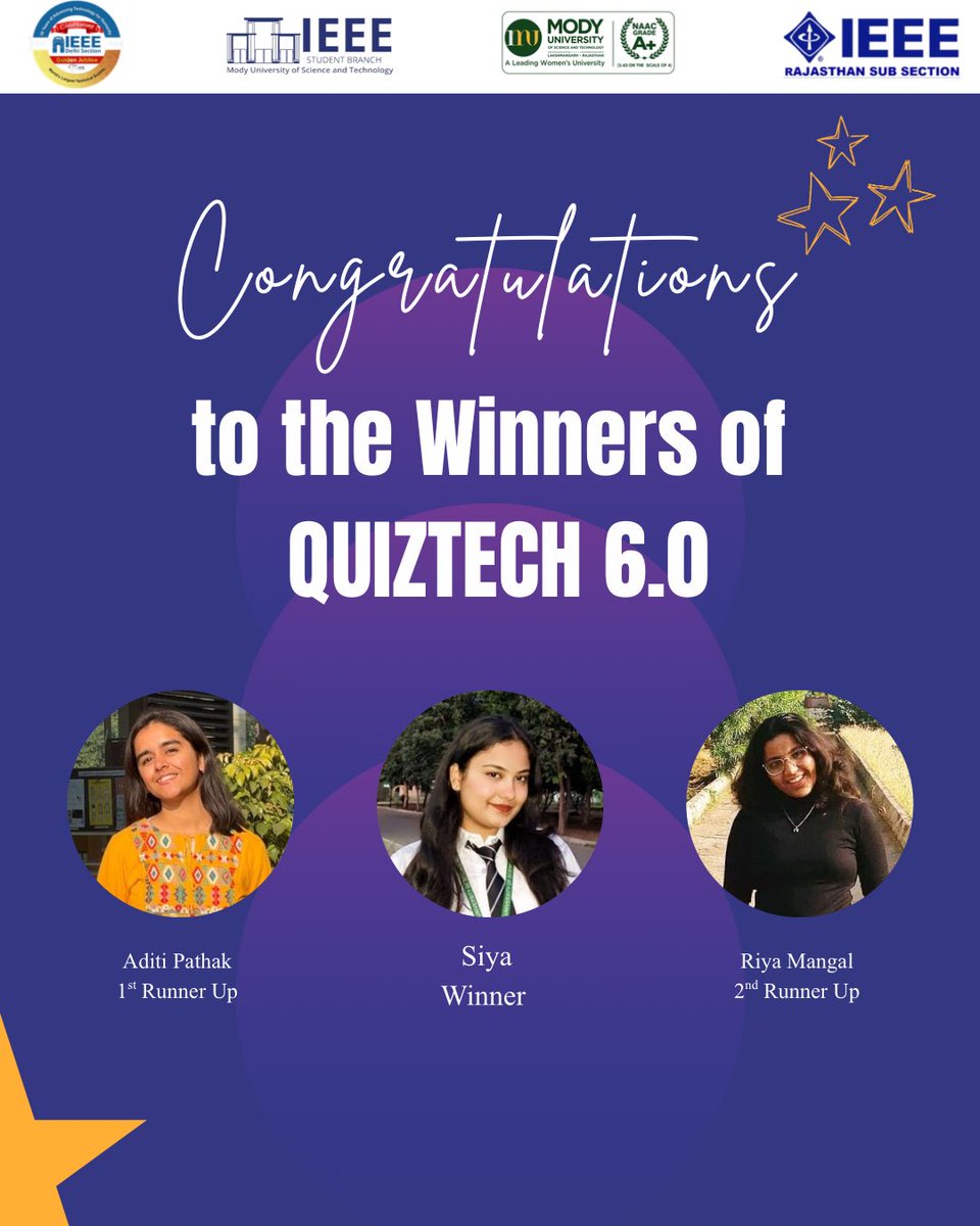 IEEE_MUST's tweet photo. The IEEE Student Branch Mody University of Science and Technology proudly celebrates the spirit of excellence and passion. A perfect blend of cricket expertise and technical brilliance was witnessed throughout the competition, with participants showcasing exceptional knowledge, https://t.co/oTGKhpKTSL