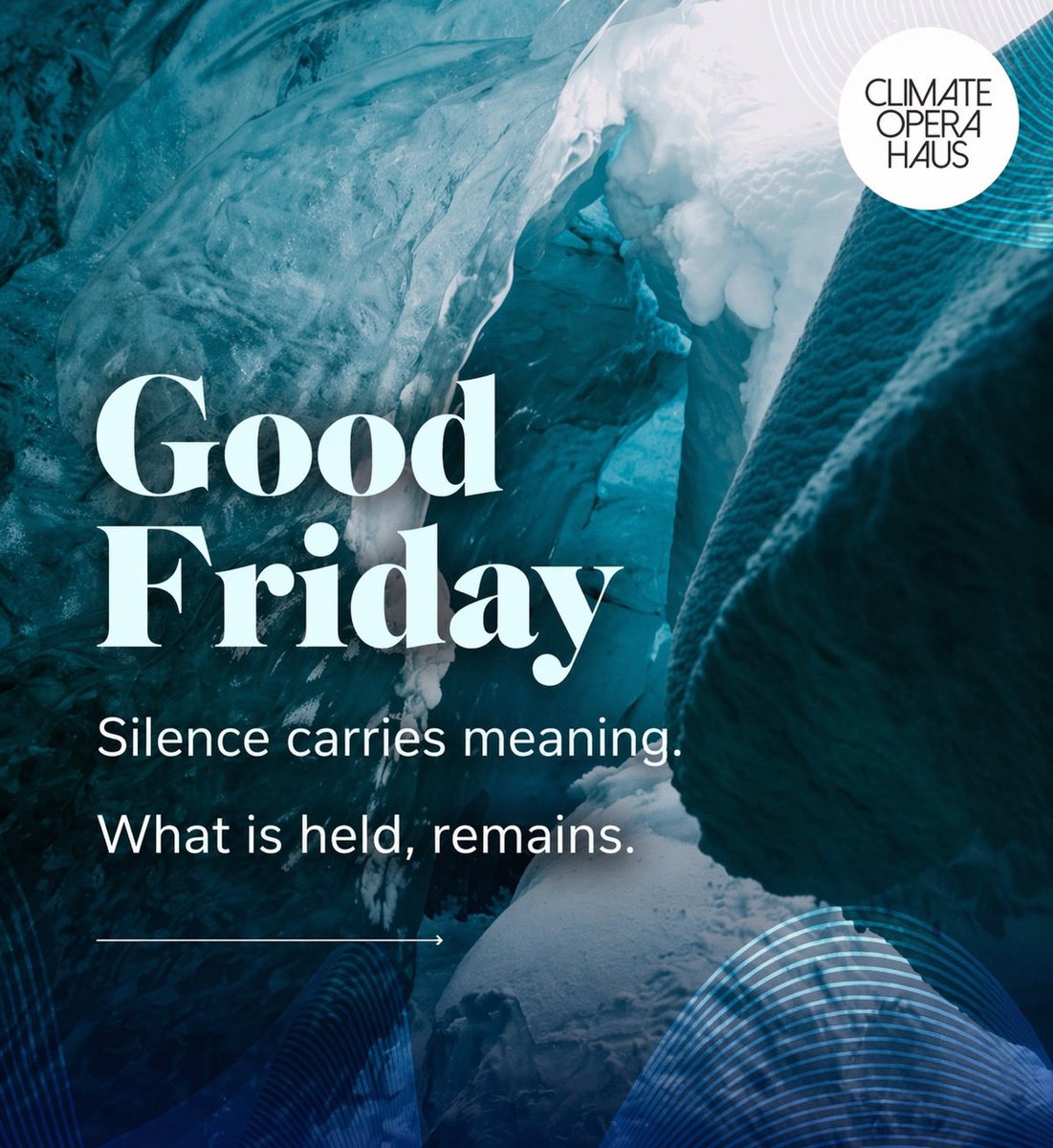 Climateopera's tweet image. On this Good Friday, as the world pauses to reflect on sacrifice and redemption, may the silhouette of the Opera House remind us of resilience, beauty, and hope rising against the tides.

#GoodFriday #Hope
#ClimateOperaHaus

@Agriledger 
@BCVRimmersive 
@moediwines 
@ArtsHelpNet