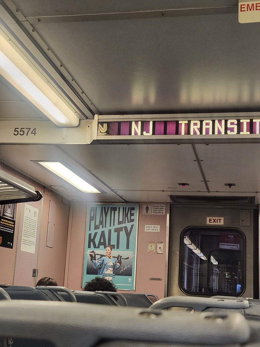 nj transit said yall know im womens sports down