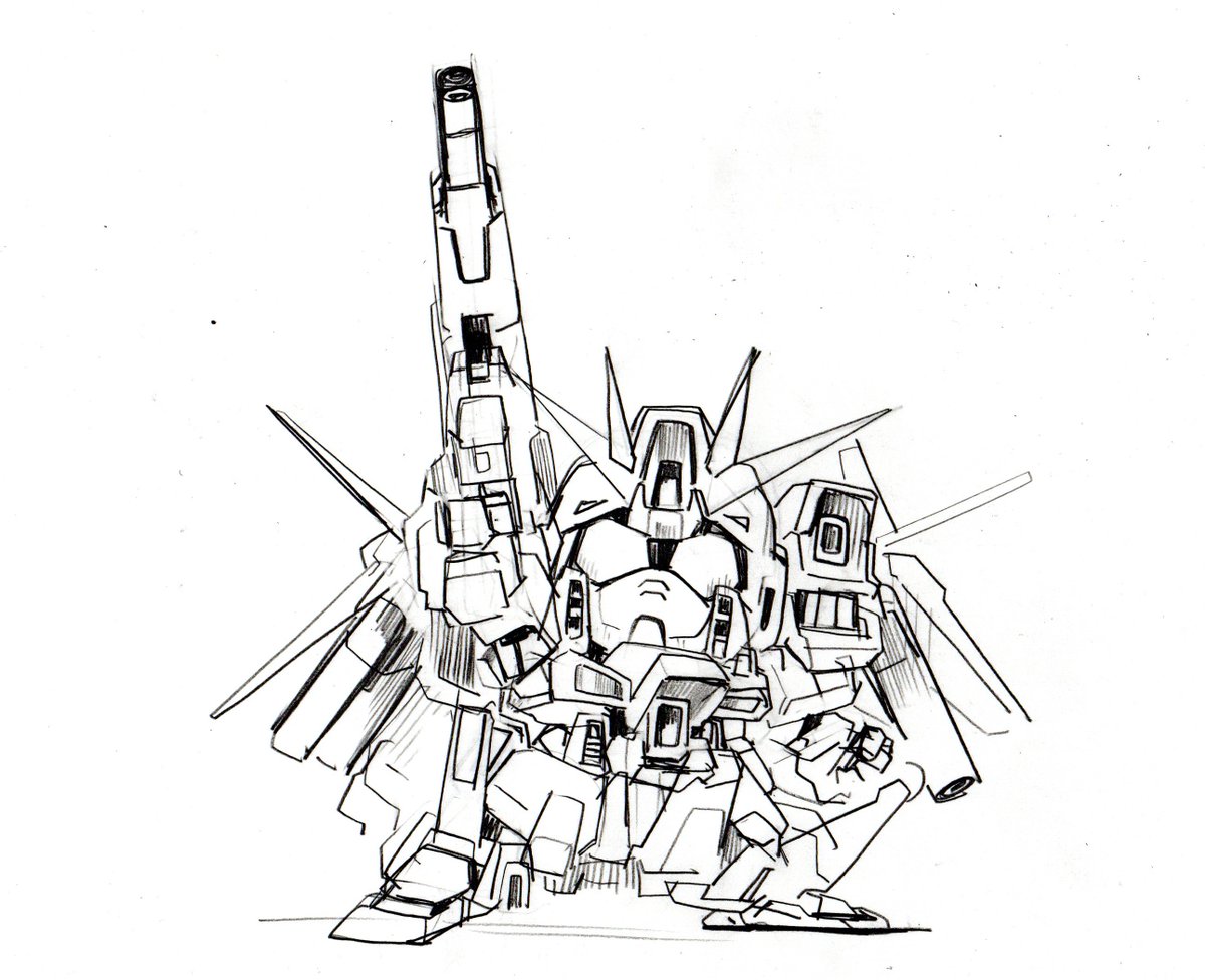 よそのガンダムを描く 