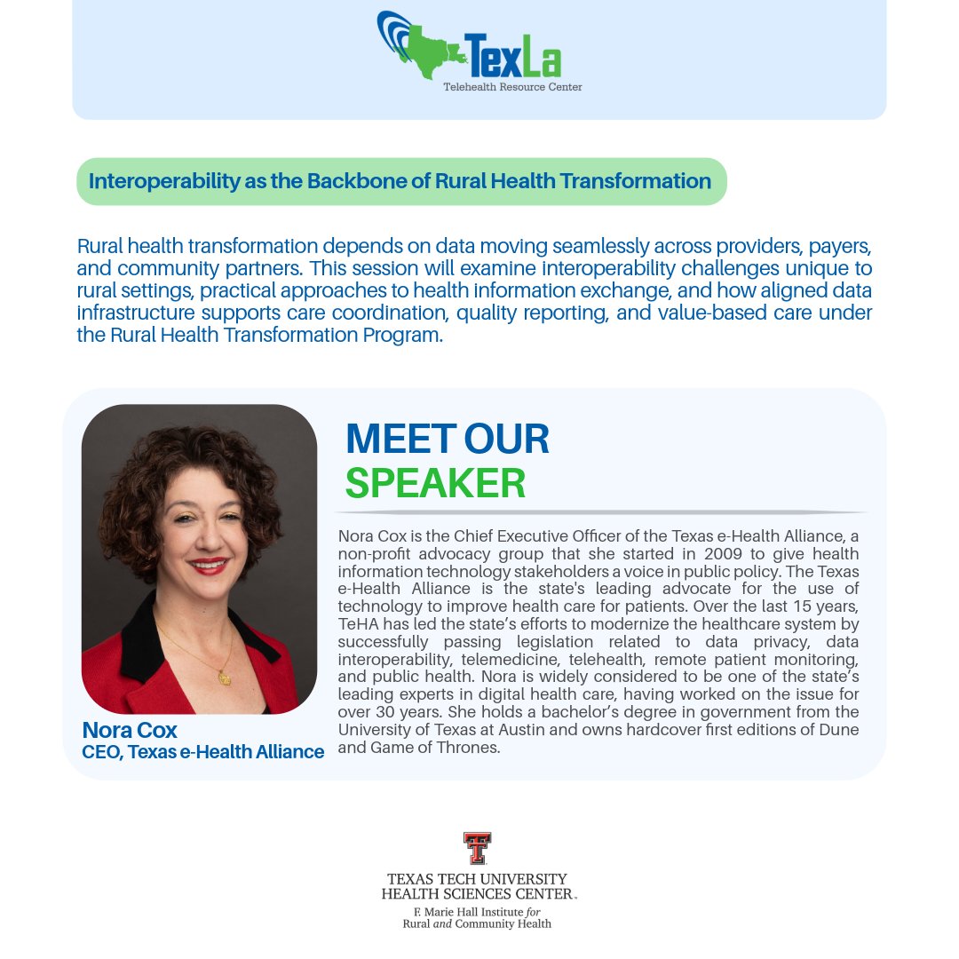 TexLa Telehealth Resource Center tweet media