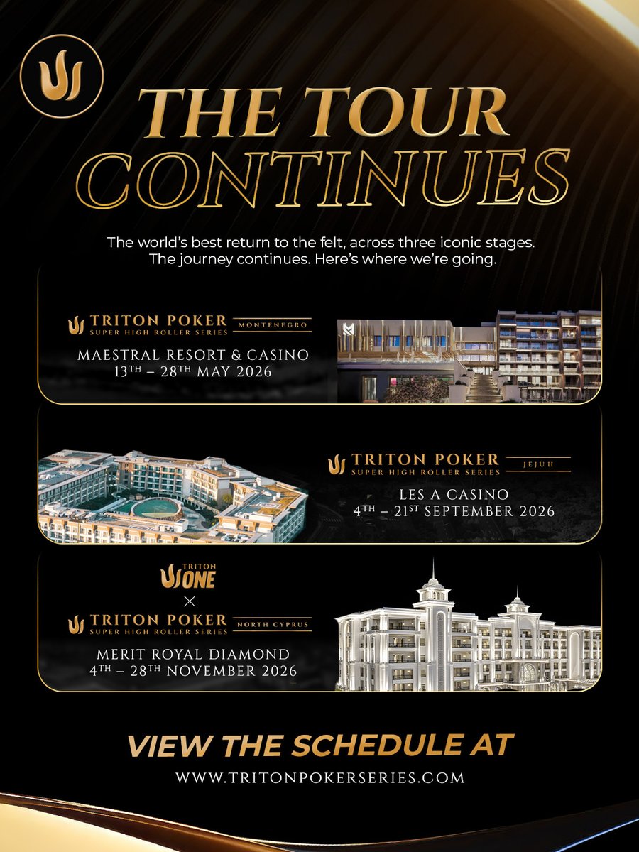 Triton Poker tweet media