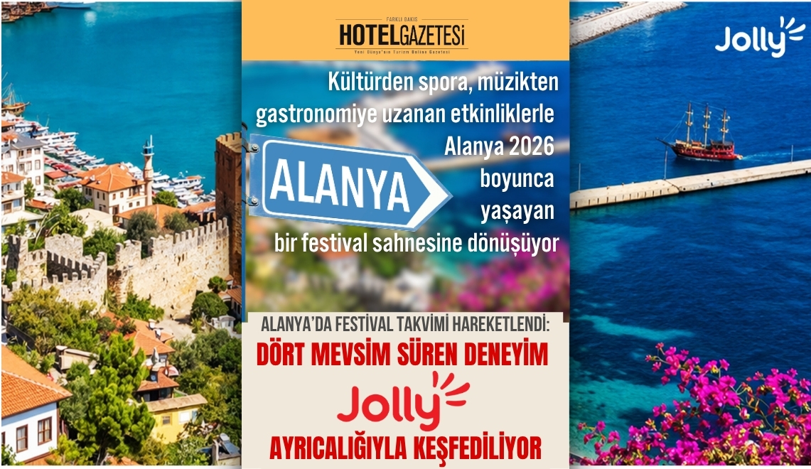 Alanya’da Festival Takvimi Hareketlendi: Dört Mevsim Süren Deneyim Jolly Ayrıcalığıyla Keşfediliyor. Detaylar web sitemizde.otelgazetesi.com/?p=250845  #haber #otelgazetesi  #otel #hotel #turizm #hotelgazetesi <a href="/mustafa3bas/">mustafa3bas</a>