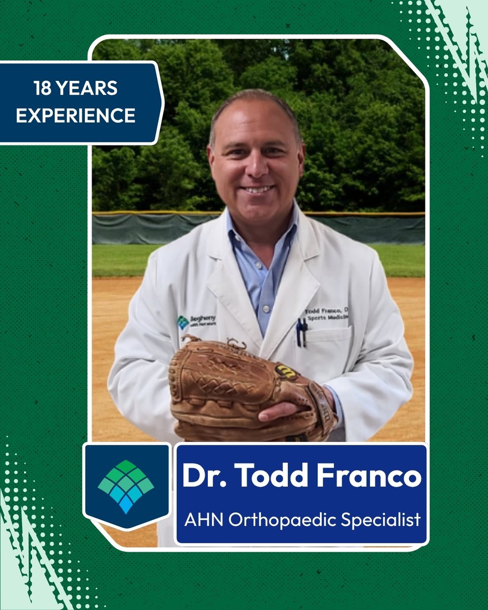 AHNSportsMed's tweet photo. Introducing the AHN Starting lineup for today's Pittsburgh Pirates Home Opener! It's AHN's 28th season as the Official Medical Provider for the Pittsburgh Pirates and AHN Sports Medicine and Orthopaedic experts are proud to support athletes at every level! #LetsGoBucs https://t.co/JbBYJEeUnO