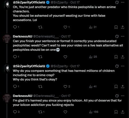 Antis Being Terrible People tweet media