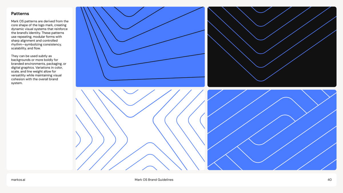 VadimCarazan's tweet photo. branding + pattern = character https://t.co/hPYoU2YHol