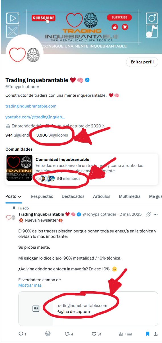 Trading Inquebrantable ♥️🧠 tweet media